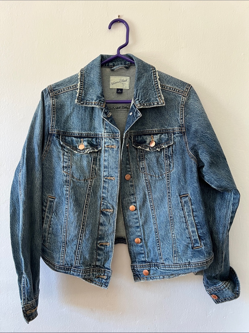 Madewell Washed Blue Denim Jacket